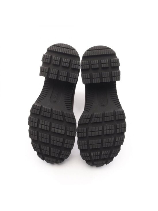 Moncler Boots Envile Chelsea Leather Shoes - Picture 4 of 9